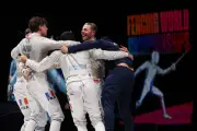 Les sabreurs français champions du monde, seul titre des Mondiaux