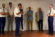 Lieutenant Guezennec quitte La Farlède pour former des gendarmes en Bretagne