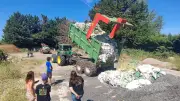 Lodévois et Larzac : première collecte de déchets agricoles réussie