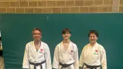 Louis Fatticci, 13 ans, brille au gasshuku international de Gand avec les maîtres JKA