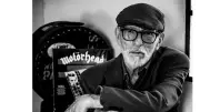 Lucas Fox, premier batteur de Motörhead, en dédicace près de Montpellier
