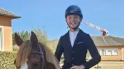 Lucas Pietri, 13 ans, champion de France d'équitation AS P2