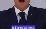 Macron : la France prête à défendre la liberté « au prix du sang »