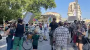 Manifestation à Montpellier contre la loi d'urgence agricole