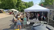 Marché paysan boudé par les locaux à Aguessac