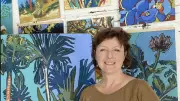 Marie Geffroy expose à la médiathèque de Carnon cet été