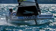 Mattéo Chaboud et Nell de Jaham brillent aux championnats européens de Waszp et kite-foil