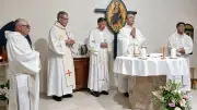 Messe du 25e anniversaire de l'église Saint-Julien à Langlade