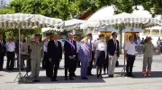 Millau : cérémonie solennelle du 14 juillet au Parc de la Victoire