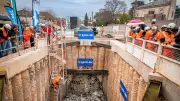 Mise en service du cadereau d'Uzès à Nîmes : protection contre les inondations