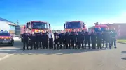 Mobilisation exceptionnelle des pompiers volontaires de Magalas