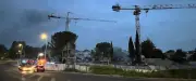 Montpellier : un ado de 15 ans incendie deux grues pour 200 euros