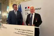 Patrick Forestier fait officier de la Légion d'honneur : un parcours de journaliste et élu
