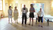 Pierre Parsus : l'artiste se dévoile à travers ses portraits à Castillon-du-Gard