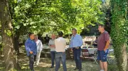 Pique-nique convivial entre agents et élus de l'EPTB Vidourle