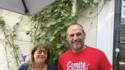 Pique-nique géant rue Mistral pour le 14 Juillet à Rochefort-du-Gard
