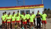 Plage de Vendres : les pompiers de l'Hérault prennent la surveillance