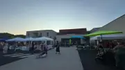 Premier marché nocturne à l'Ehpad Les Pins de Cessenon-sur-Orb