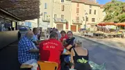 Premier marché paysan à Aguessac : débuts timides