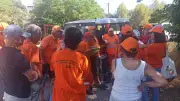 Première patrouille estivale du CCFF à Saint-Geniès-des-Mourgues