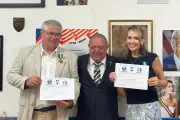 Professeur de Roquebrune-Cap-Martin fait chevalier de l'Ordre de La Fayette