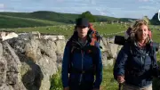 Projection en plein air du film « Compostelle » à Vézins-de-Lévézou