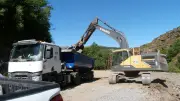 RN 106 : le chantier de confortement démarre à Saint-Julien-d'Arpaon