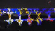 Robert Combas célébré au Pont du Gard avec expo et mapping vidéo