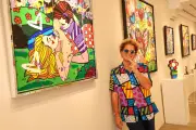 Romero Britto expose son « Happy Art » à Saint-Tropez cet été