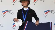 Rose Martin, 11 ans, médaille de bronze aux championnats de France poneys