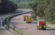 Réouverture progressive de l'A6 après l'incendie de Fontainebleau