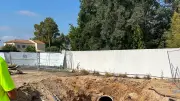 Sauvian : les travaux de l'ancien garage Comos avancent