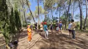 Sensibilisation des enfants de La Pinède à la prévention des feux de forêt