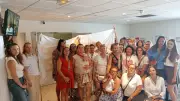 Sit-in de soutien aux sages-femmes de Sainte-Thérèse à Sète
