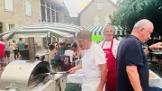 Soirée foot et pizza à Compeyre : une fête de quartier réussie