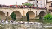 À Sommières, la gase du Vidourle attire plus de 2 000 spectateurs