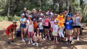 Sortie accrobranche pour le conseil municipal des enfants à Bourbaki