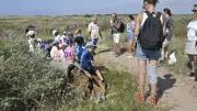 Sortie nature pour sensibiliser les jeunes au littoral