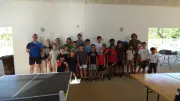 Stage de ping-pong pour les jeunes à Castillon-du-Gard