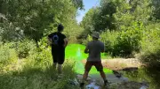 Traçage à la fluorescéine pour étudier le Crespenou, affluent du Vidourle