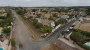 Travaux de sécurisation sur l'axe Monadière et Croix de Redon à Bessan