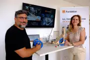 Triviak : un tricycle éco-conçu par des ados exposé chez Orange Sophia Antipolis