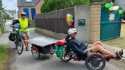 Un couple parcourt 1 127 km à vélo électrique de Compeyre à Dinard