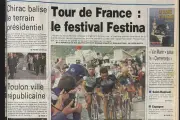 Var-matin fête ses 80 ans : retour sur la une du 29 juillet 1997 avec Virenque