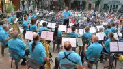 Vendredis en musique : Harmonie du Sud-Aveyron et accordéon club en concert
