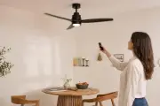 Ventilateur plafond bois silencieux -35€ chez Carrefour