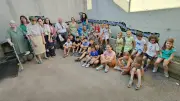 Vernissage de la mosaïque « Notre chemin d’eau » à l’école Paul-Éluard