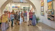 Vernissage estival à la Maison du Parc : l'atelier ELC expose sur le thème de la musique