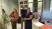 Vernissage photo de Claudine Costa-Pioch à Fabrègues : l'urbex en mairie