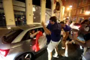 Victoire France-Maroc : nuit de célébration sous tension à Nice